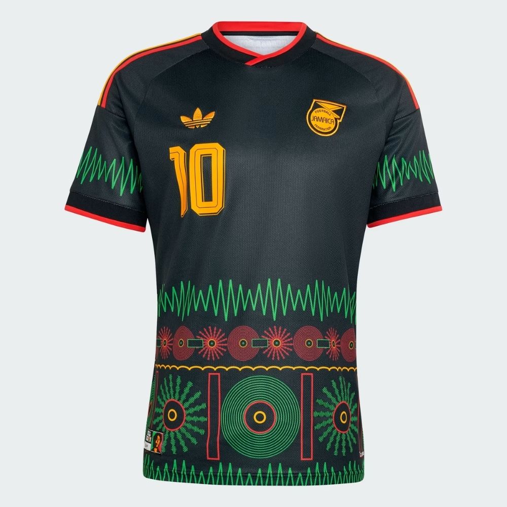 adidas JFF Jamaica WC '26 "Bob Marley No. 10" Men's Replica Away Jersey