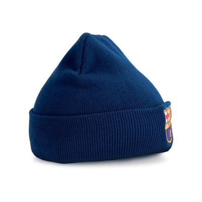 FC Barcelona Navy Cuff Beanie