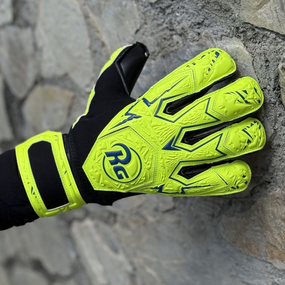 RG Snaga Galaxy Roll Finger Cut w/ Finger Support Goalkeeper Gloves