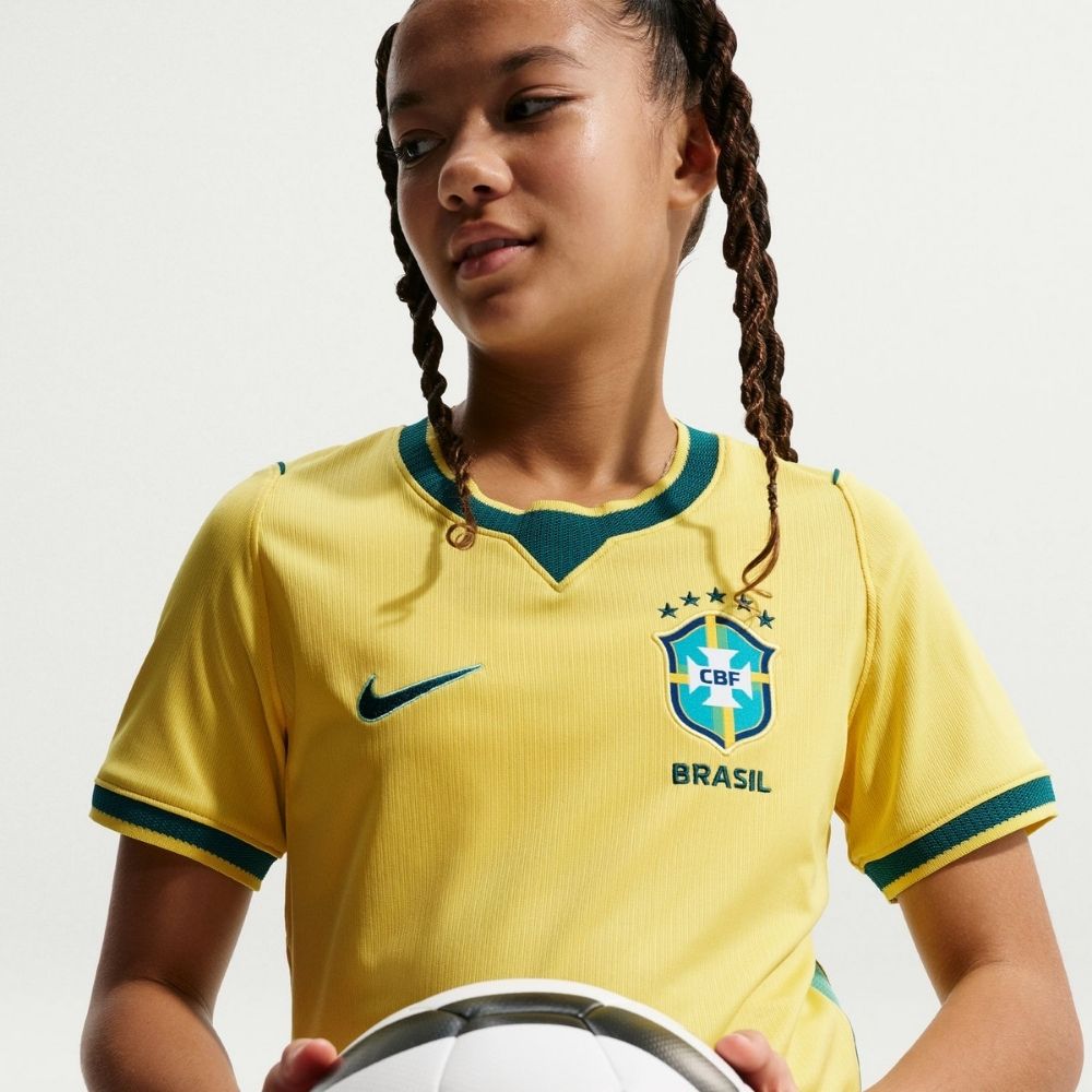 Nike CBF Brazil WC '26 Youth Home Jersey