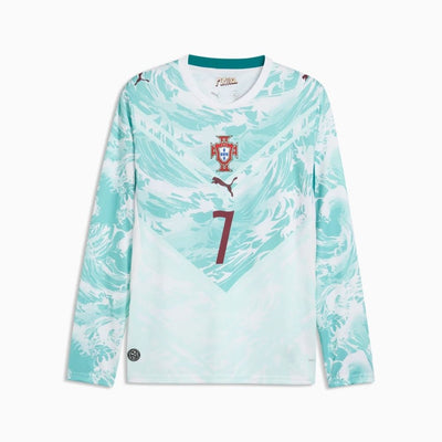 Puma FPF Portugal WC '26 "Ronaldo #7" Away Long-Sleeve Replica Jersey