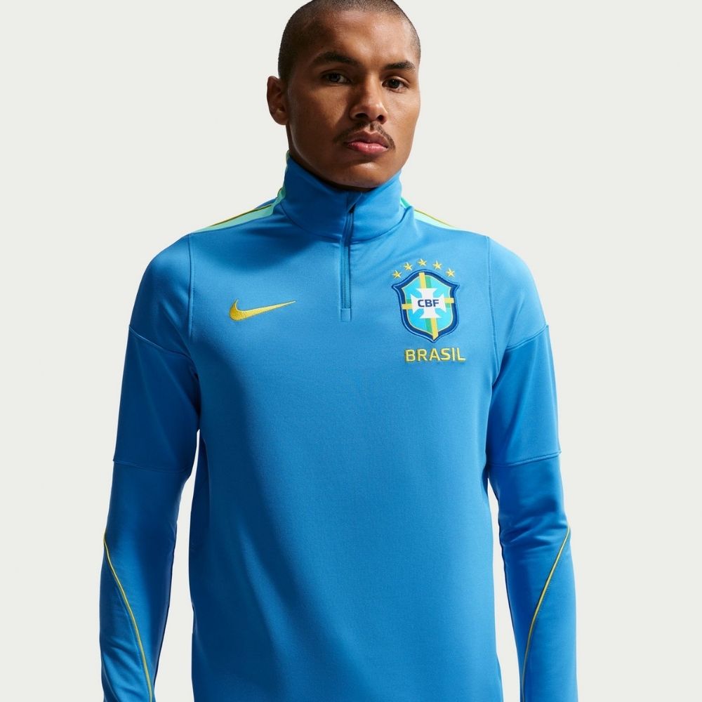 Nike CBF Brazil Strike Men's 1/4-Zip Top