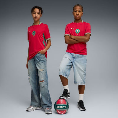 Puma FRMF Morocco WC '26 Youth Home Replica Jersey