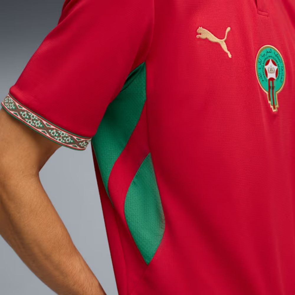 Puma FRMF Morocco WC '26 Men's Home Replica Jersey