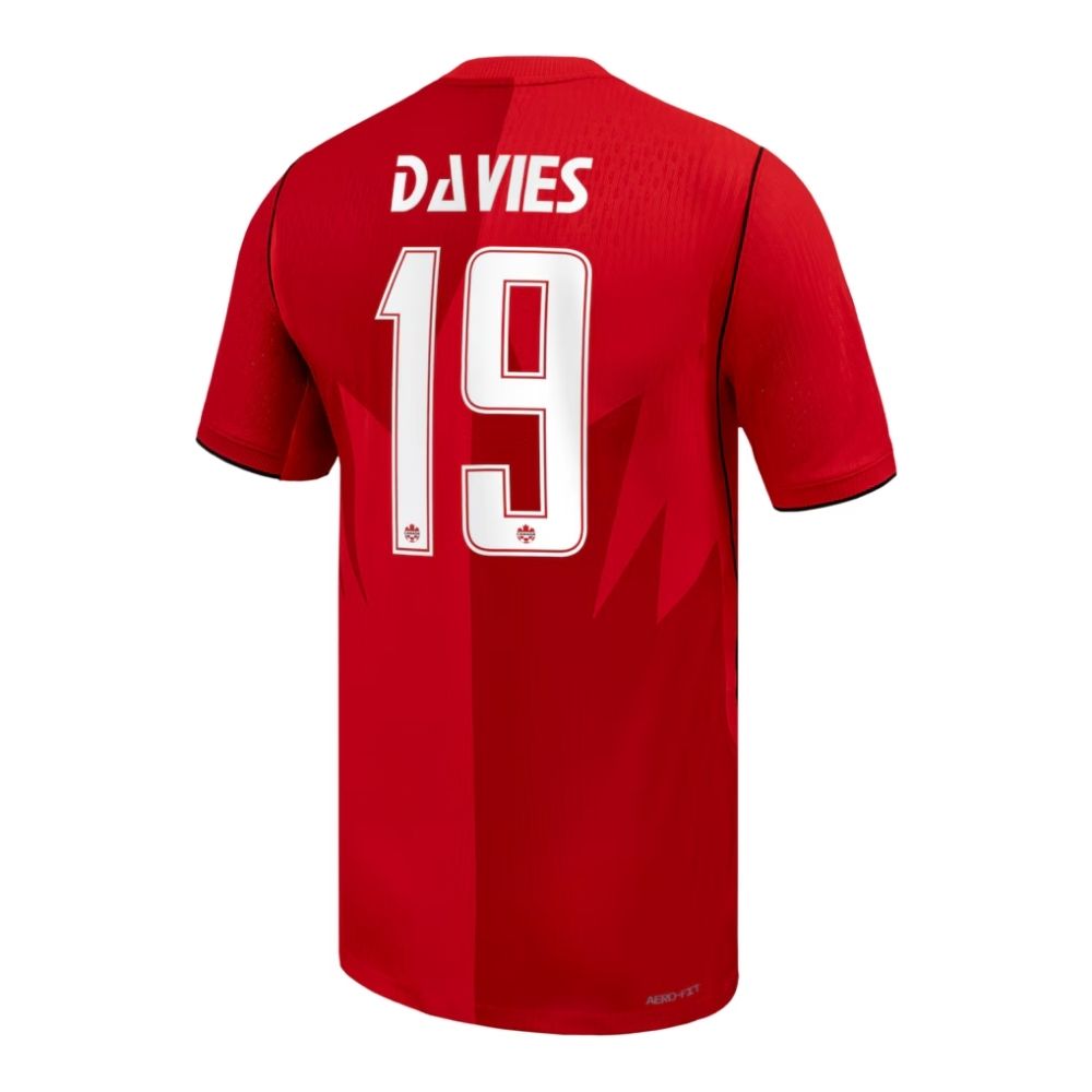 Nike Canada Soccer WC '26 "Alphonso Davies No. 19" Men's Stadium Home Jersey