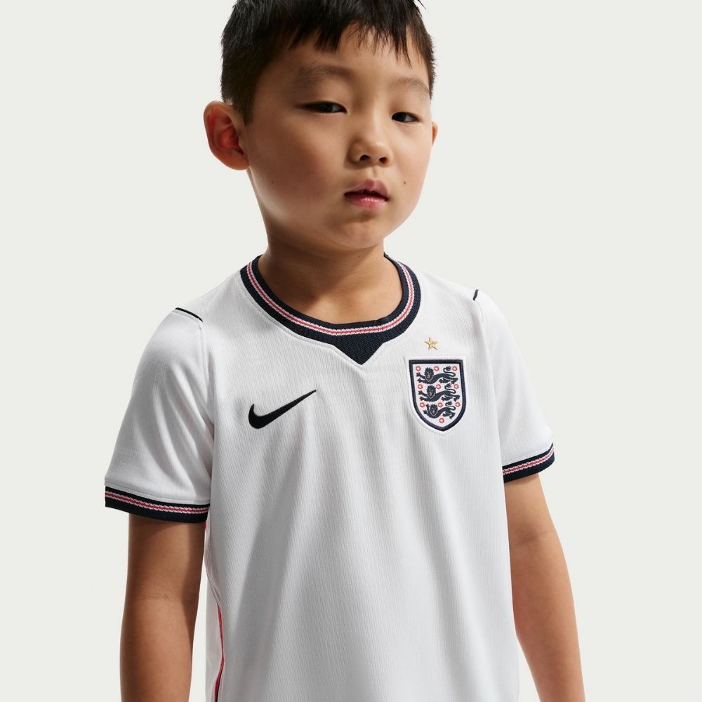 Nike ENT England WC '26 Stadium Home Younger Kids' Kit