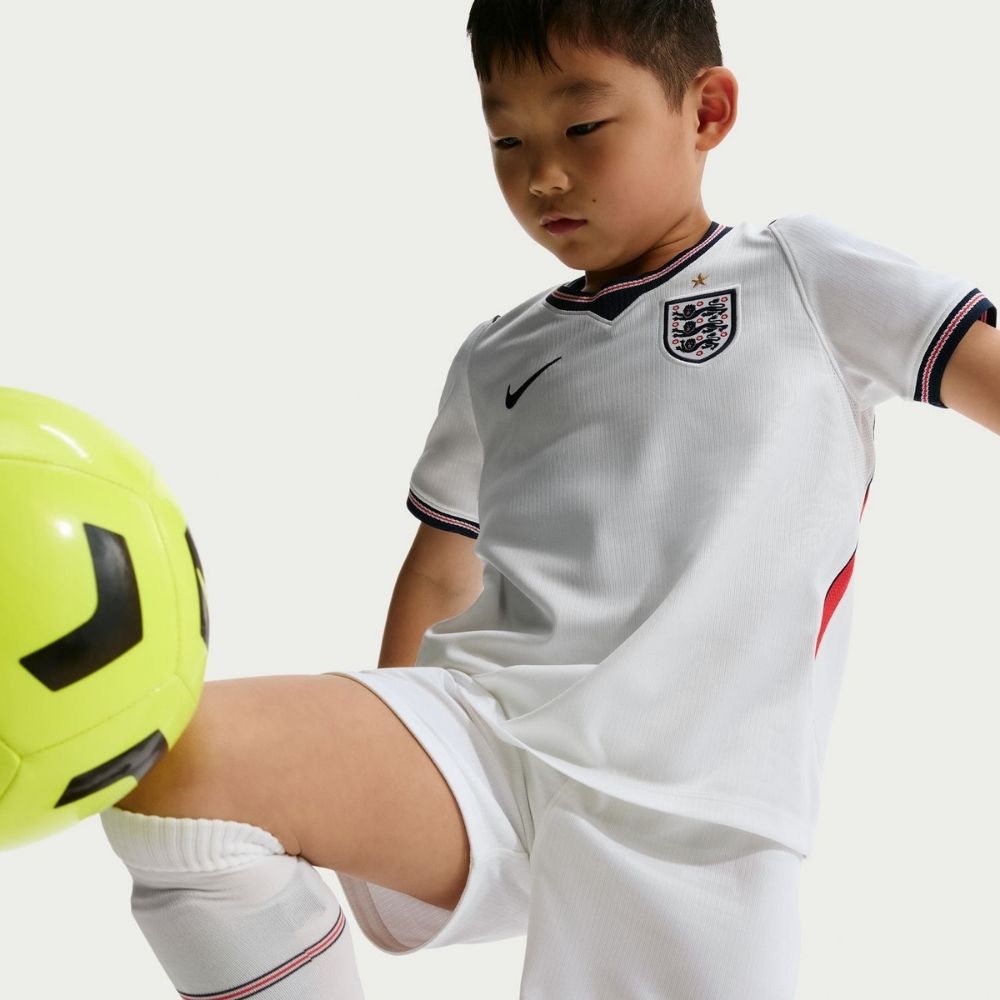 Nike ENT England WC '26 Stadium Home Younger Kids' Kit