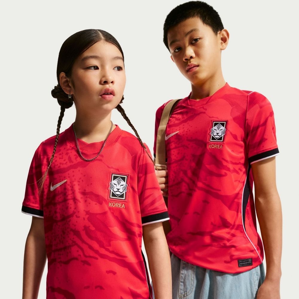 Nike KFA South Korea WC '26 Older Kids' Home Replica Jersey