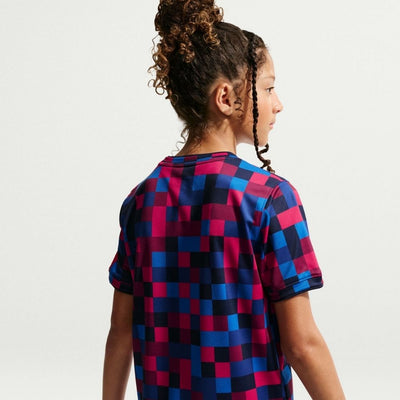 Nike FC Barcelona Dri-FIT Soccer Pre-Match Youth Top