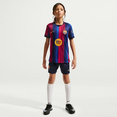 Nike Barcelona FC 26/27 Stadium Home Youth Jersey