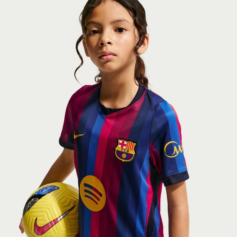 Nike Barcelona FC 26/27 Stadium Home Youth Jersey
