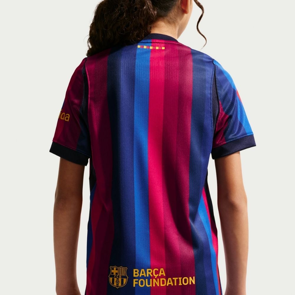 Nike Barcelona FC 26/27 Stadium Home Youth Jersey