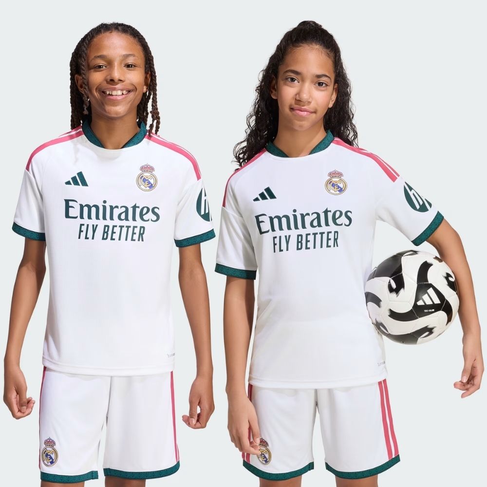 adidas Real Madrid CF26/27 Home Replica Youth Jersey