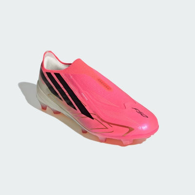 adidas Junior F50 Hyperfast Elite Laceless Firm Ground Football Boots