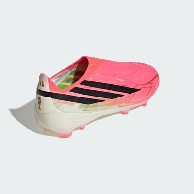 adidas Junior F50 Hyperfast Elite Laceless Firm Ground Football Boots