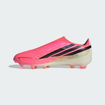 adidas Junior F50 Hyperfast Elite Laceless Firm Ground Football Boots