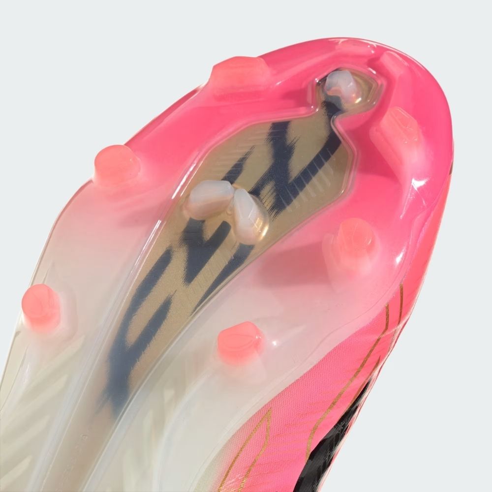 adidas Junior F50 Hyperfast Elite Laceless Firm Ground Football Boots