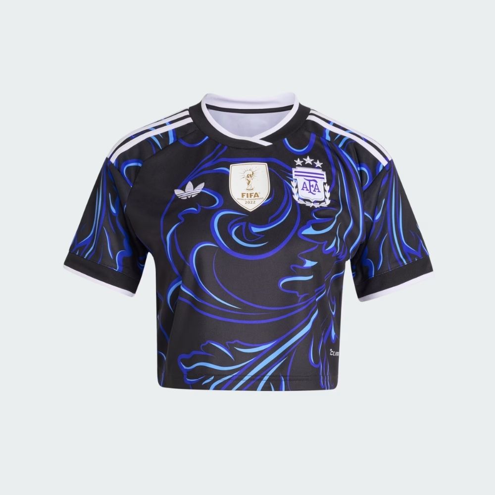 adidas AFA Argentina WC '26 Women's Away Cropped Jersey