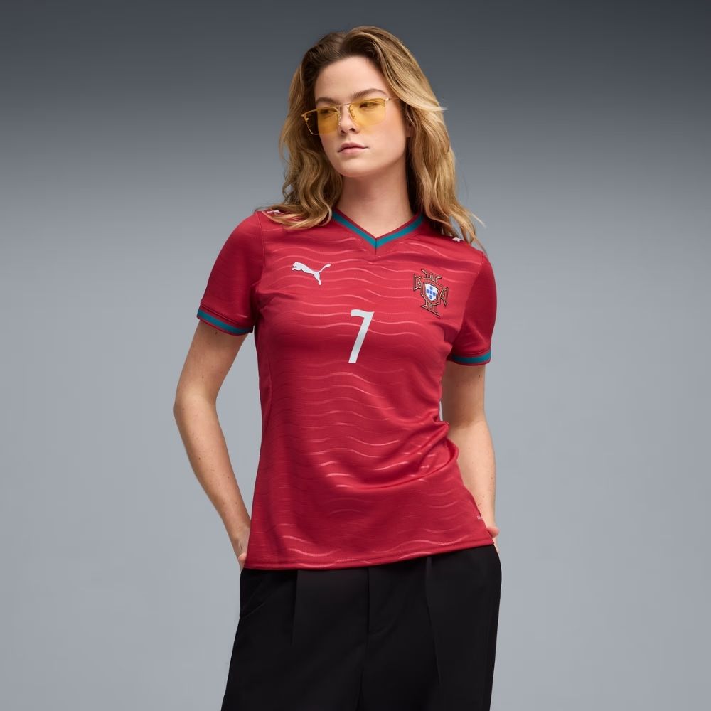 Puma FPF Portugal "C. Ronaldo #7" Women's Replica Home Jersey