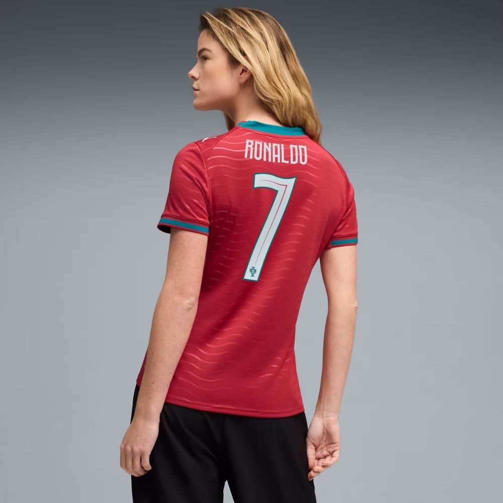 Puma FPF Portugal "C. Ronaldo #7" Women's Replica Home Jersey