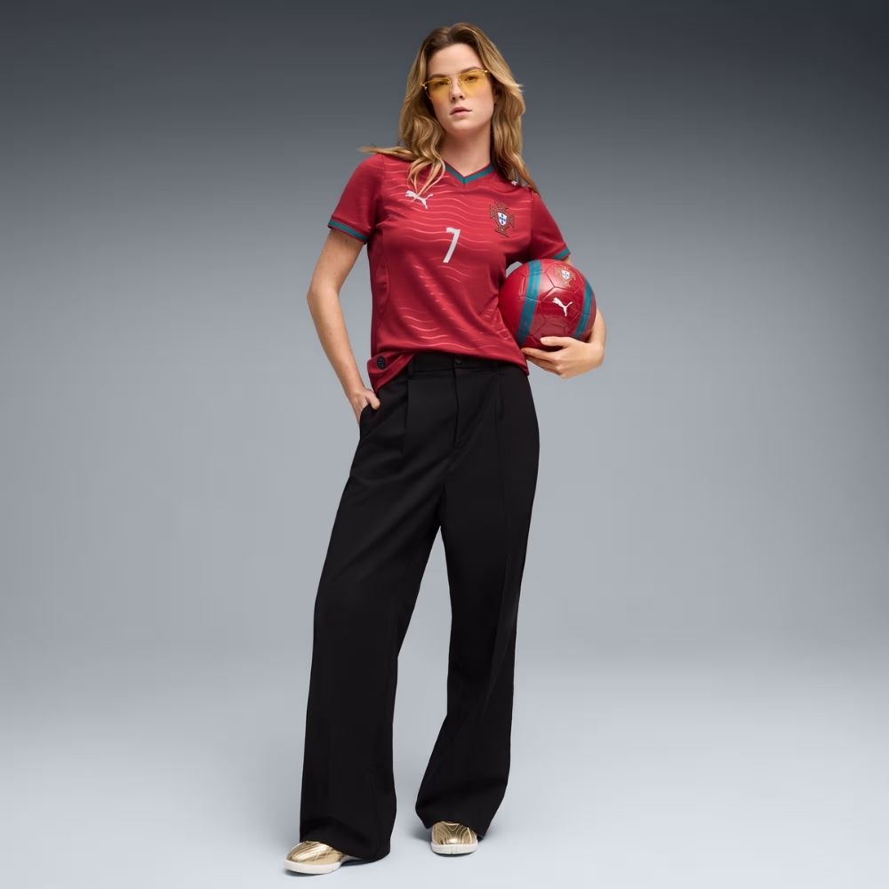 Puma FPF Portugal "C. Ronaldo #7" Women's Replica Home Jersey