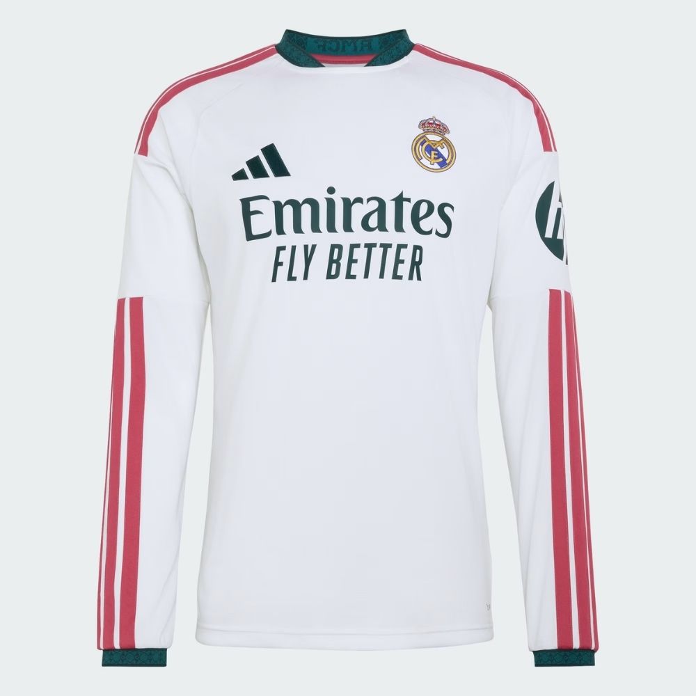 adidas Real Madrid CF26/27 Home Replica Long Sleeve Men's Jersey
