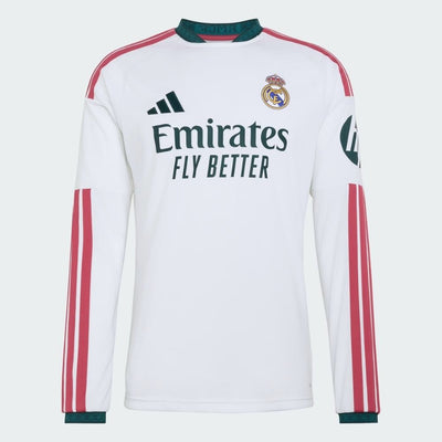 adidas Real Madrid CF26/27 Home Replica Long Sleeve Men's Jersey