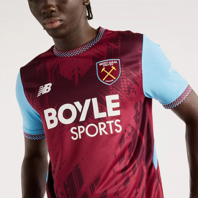 New Balance West Ham United FC 26/27 Home Replica Men's Jersey