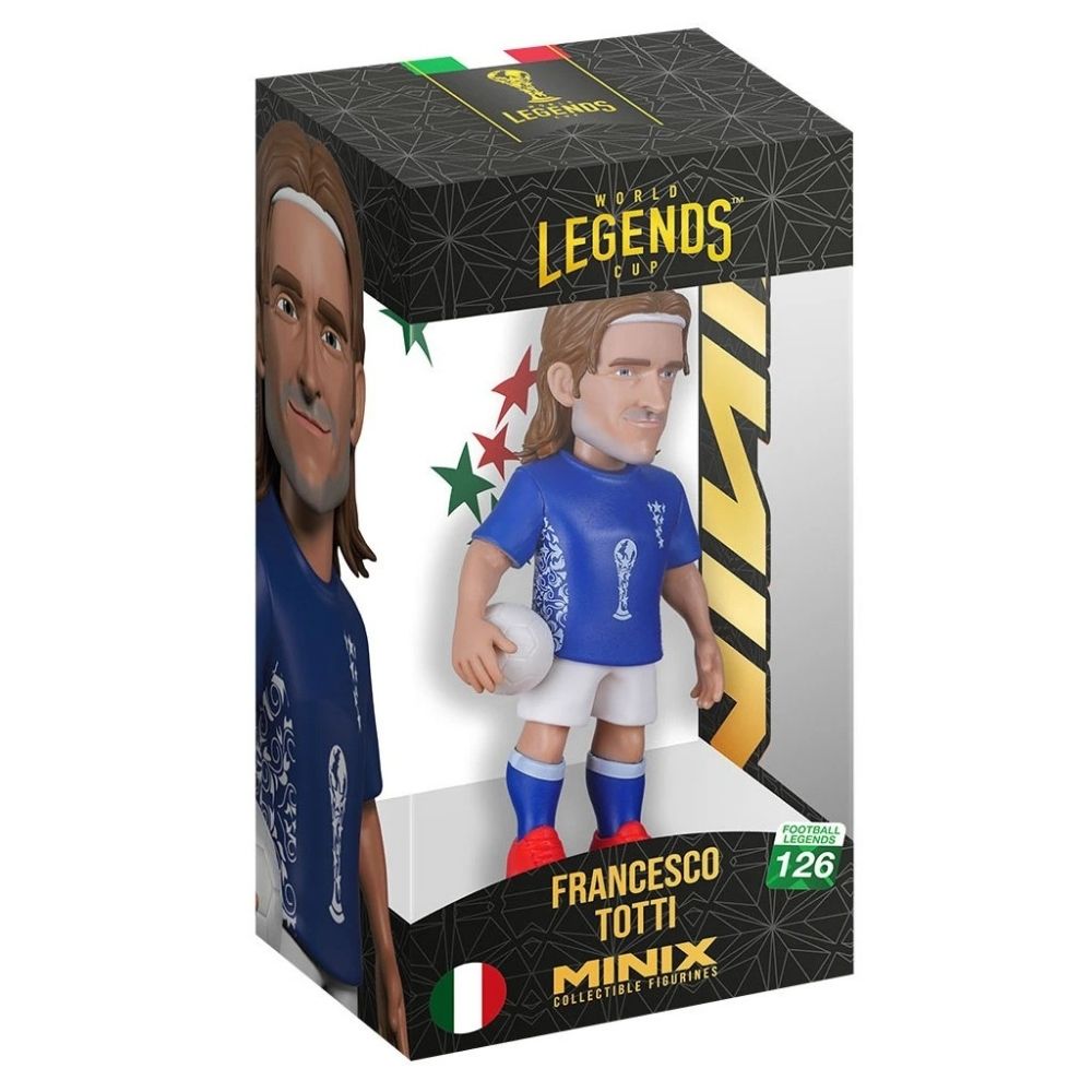 Minix Italy Francesco Totti 12cm Figurine – Soccer Maxx