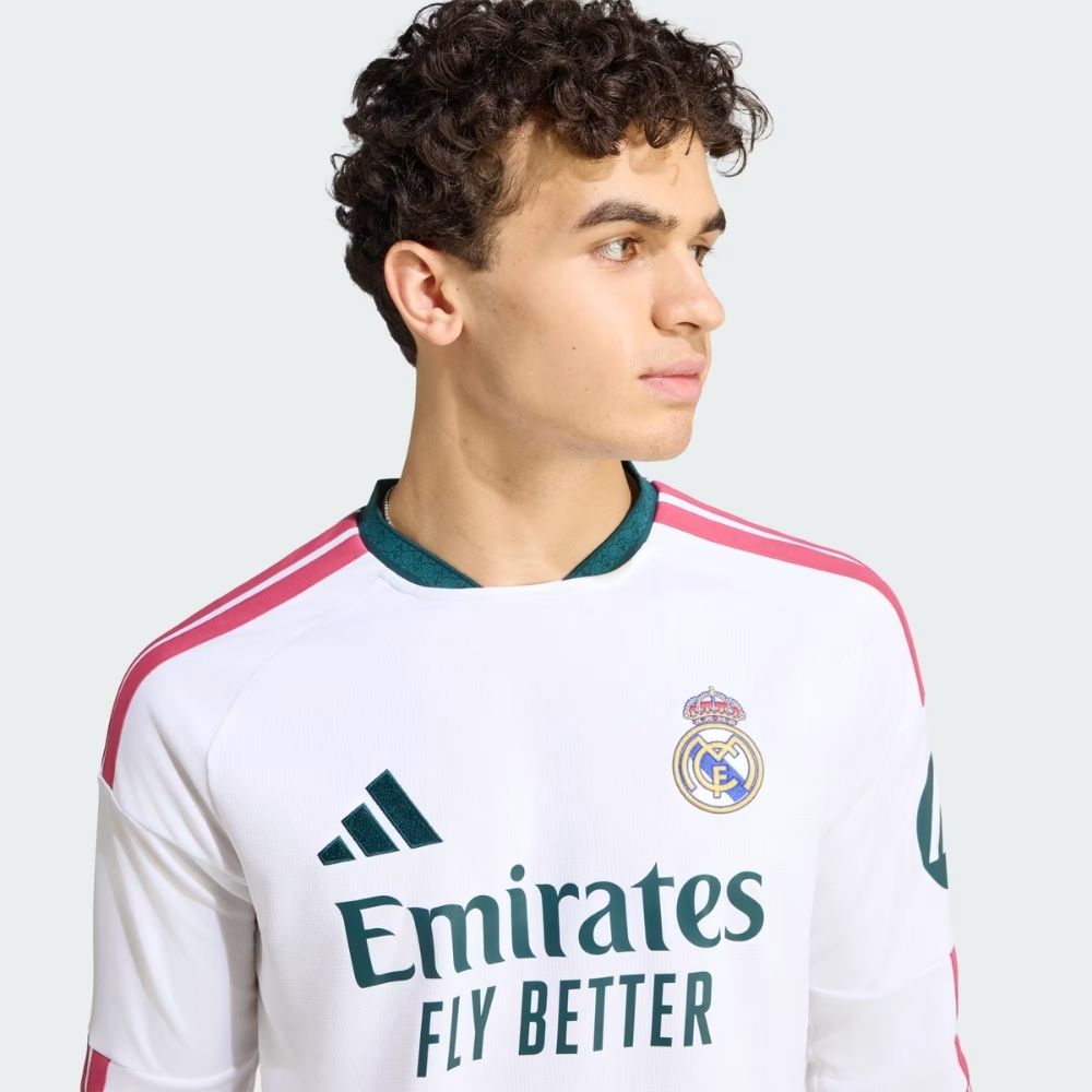 adidas Real Madrid CF26/27 Home Replica Long Sleeve Men's Jersey