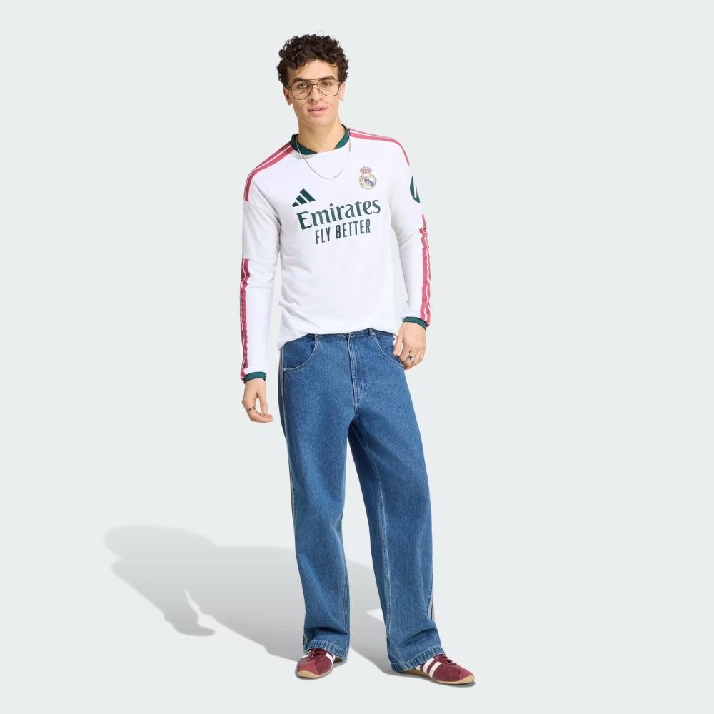 adidas Real Madrid CF26/27 Home Replica Long Sleeve Men's Jersey