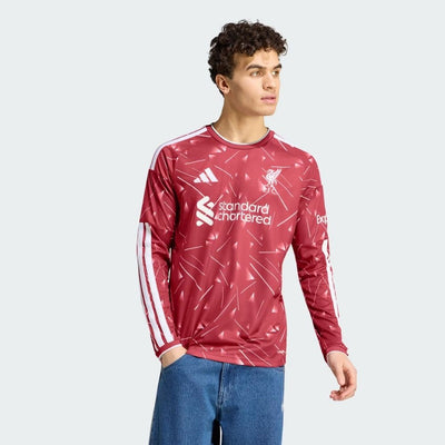 adidas Liverpool FC 26/27 Men's Home Long-Sleeve Jersey