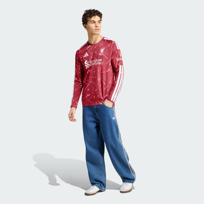 adidas Liverpool FC 26/27 Men's Home Long-Sleeve Jersey