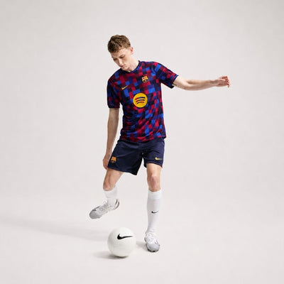 Nike FC Barcelona Home Pre-Match Men's Soccer Top