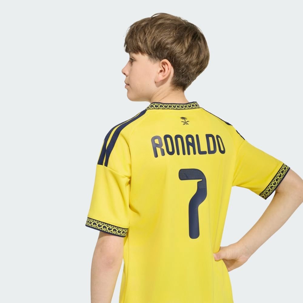 adidas Al-Nassr FC 25/26 "Ronaldo #7" Home Replica Kids Jersey