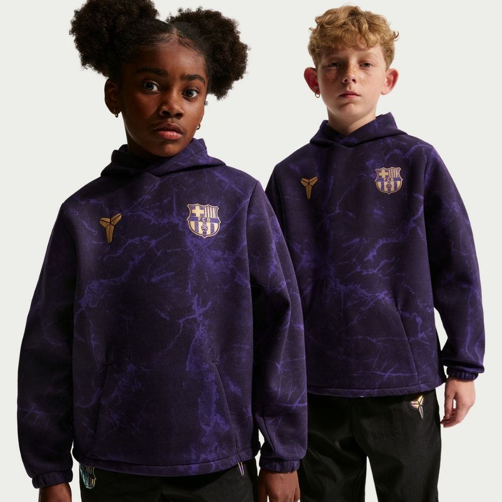 Nike Kobe Barcelona FC Away Youth Pullover Hoodie