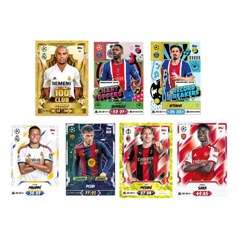 Topps Match Attax 2026/27 UEFA Club Competitions Cards (8 cards/pk)
