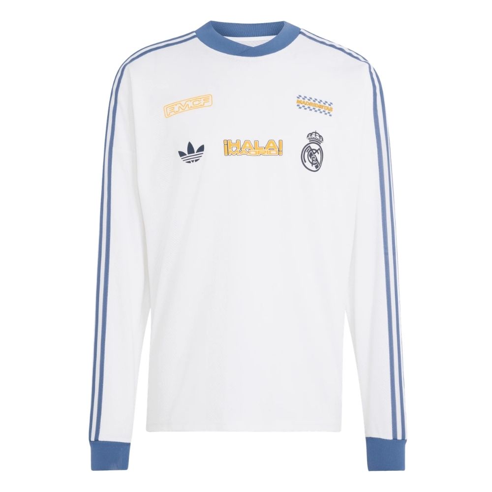 adidas Real Madrid Men's LFSTLR Long-Sleeved Jersey