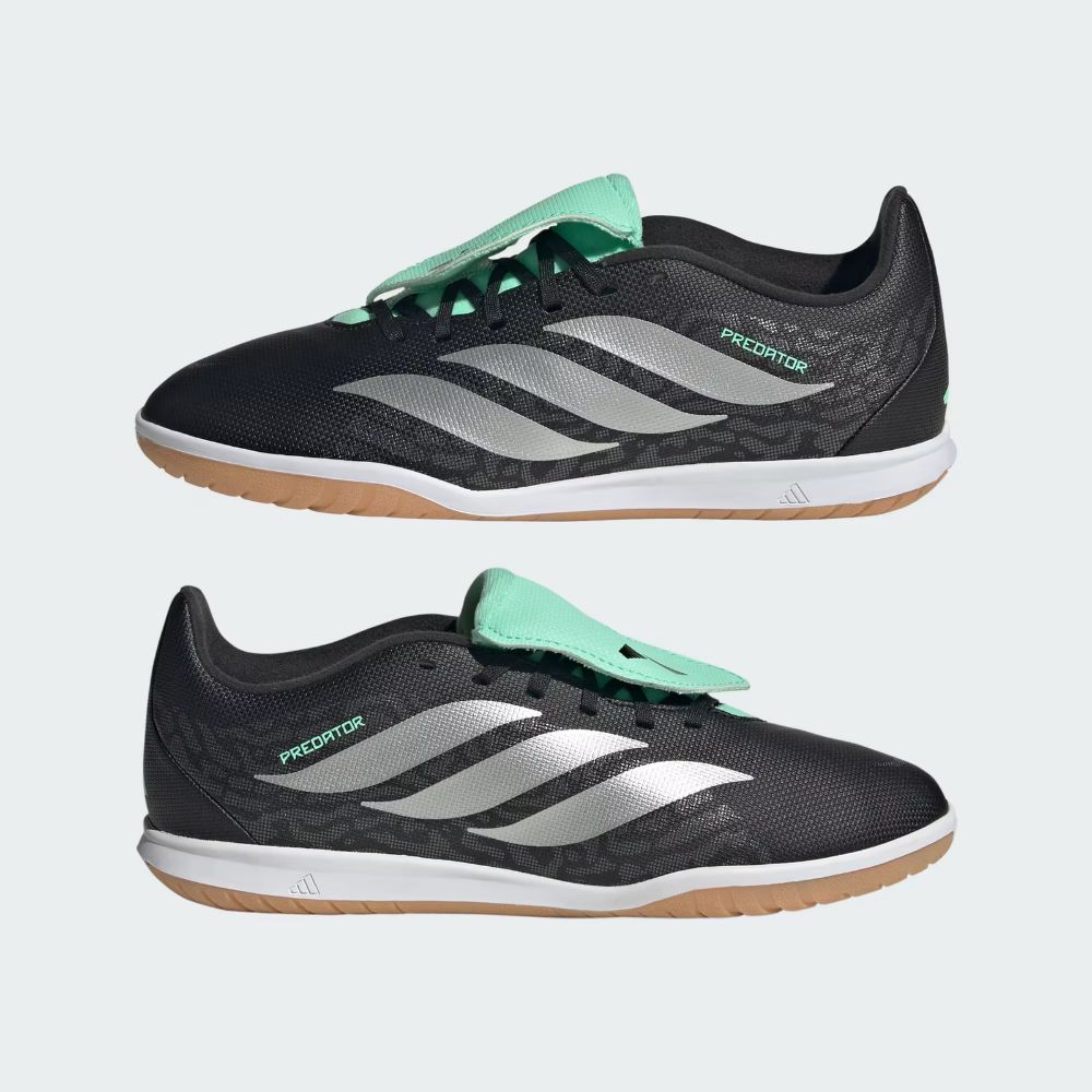 adidas Junior Predator Club Fold-Over Tongue Sala Indoor Soccer Shoes