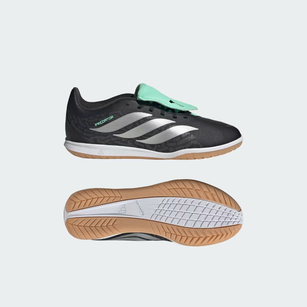adidas Junior Predator Club Fold-Over Tongue Sala Indoor Soccer Shoes