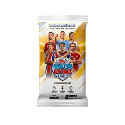 Topps Match Attax 2026/27 UEFA Club Competitions Starter Pack (Album & Cards)