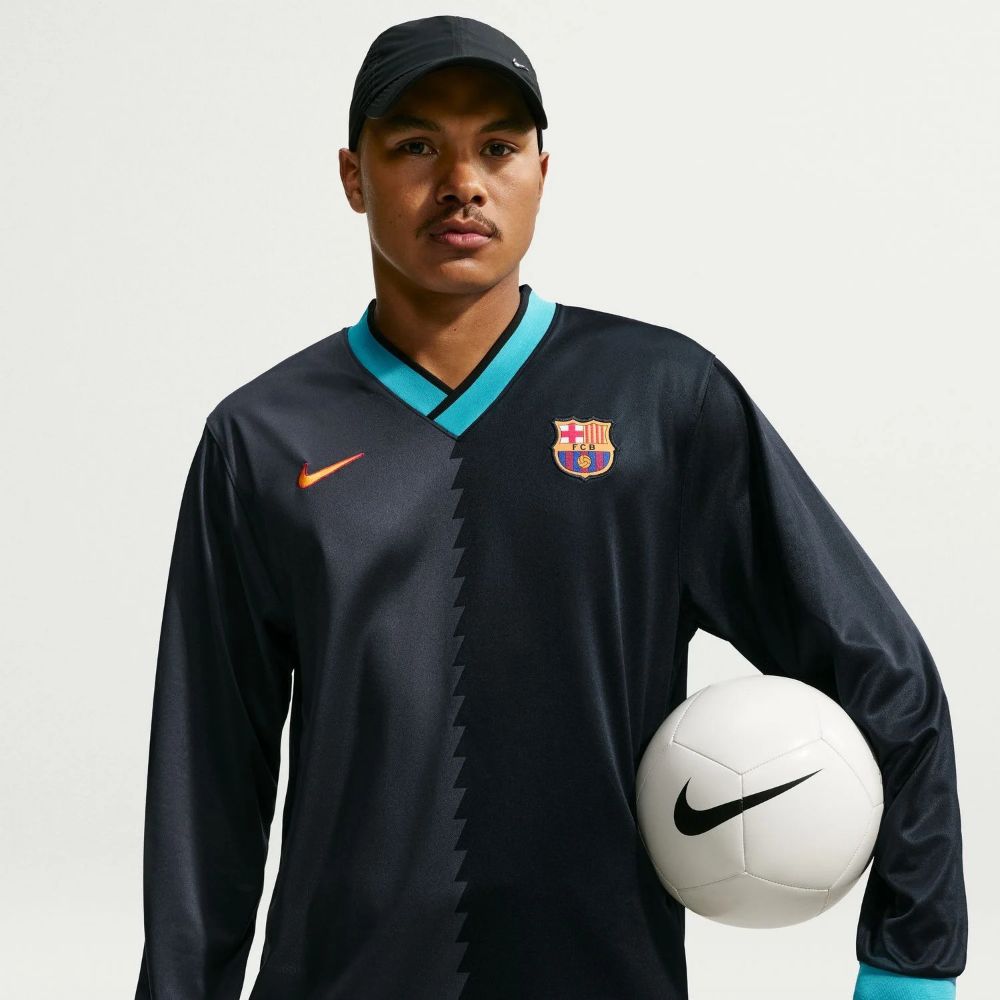 Nike FC Barcelona Energy Third Kobe Men's Woven Long-sleeve Jersey