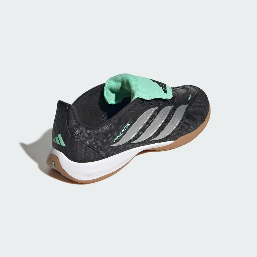 adidas Junior Predator League Fold-Over Tongue Indoor Soccer Shoes
