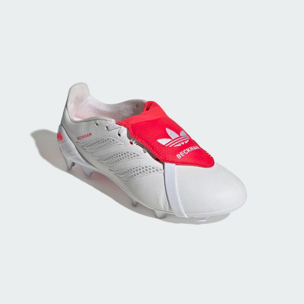 adidas Junior Predator "David Beckham" League Fold-Over Tongue Firm Ground Soccer Cleats