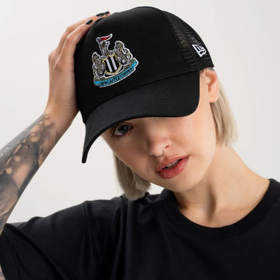 New Era Newcastle United E-Frame Trucker Hat