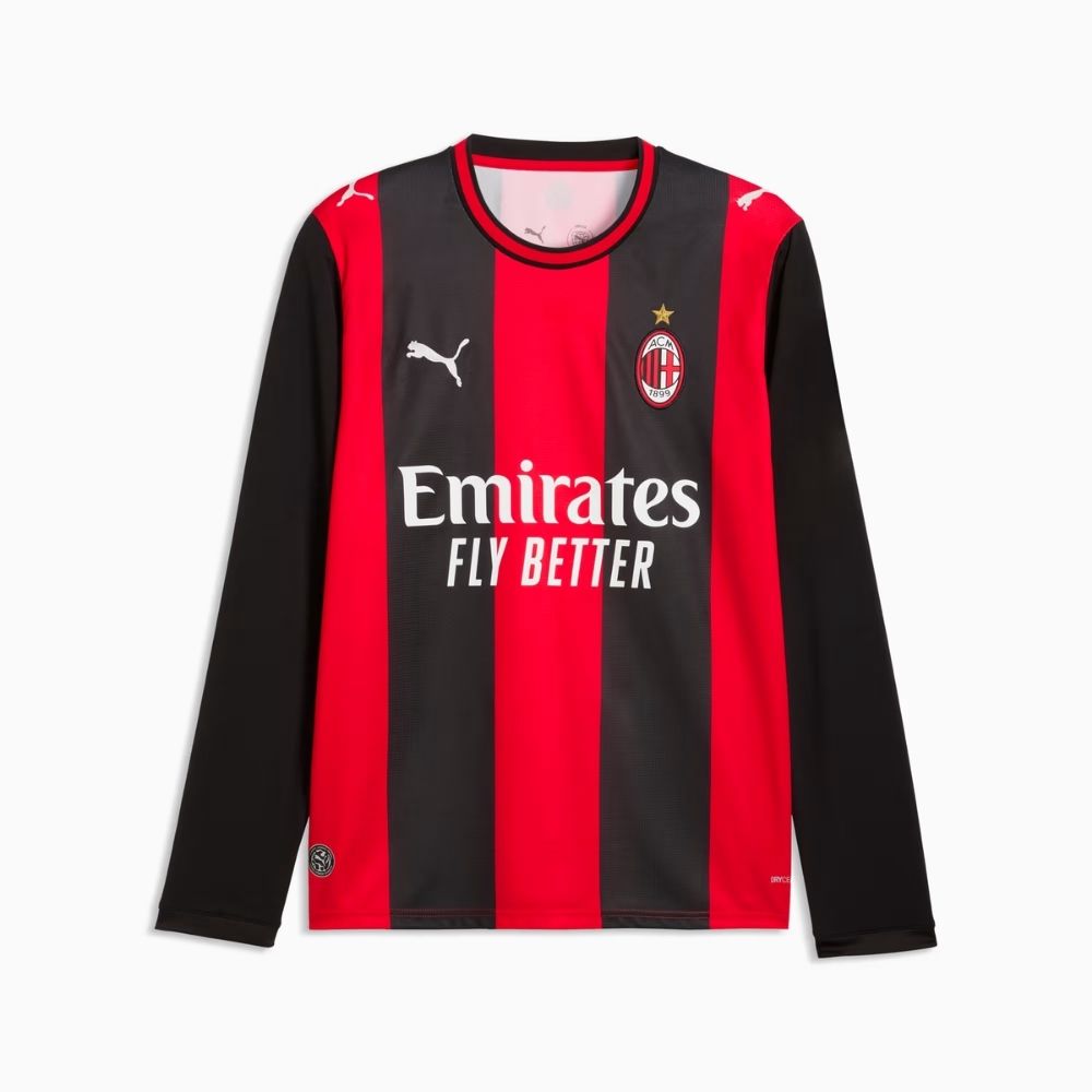 Puma AC Milan 26/27 Replica Home Long Sleeve Men's Jersey