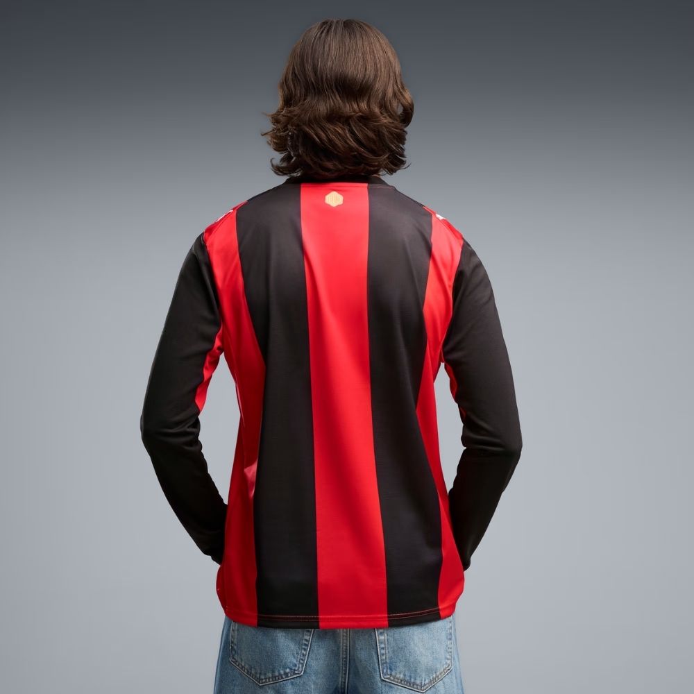 Puma AC Milan 26/27 Replica Home Long Sleeve Men's Jersey