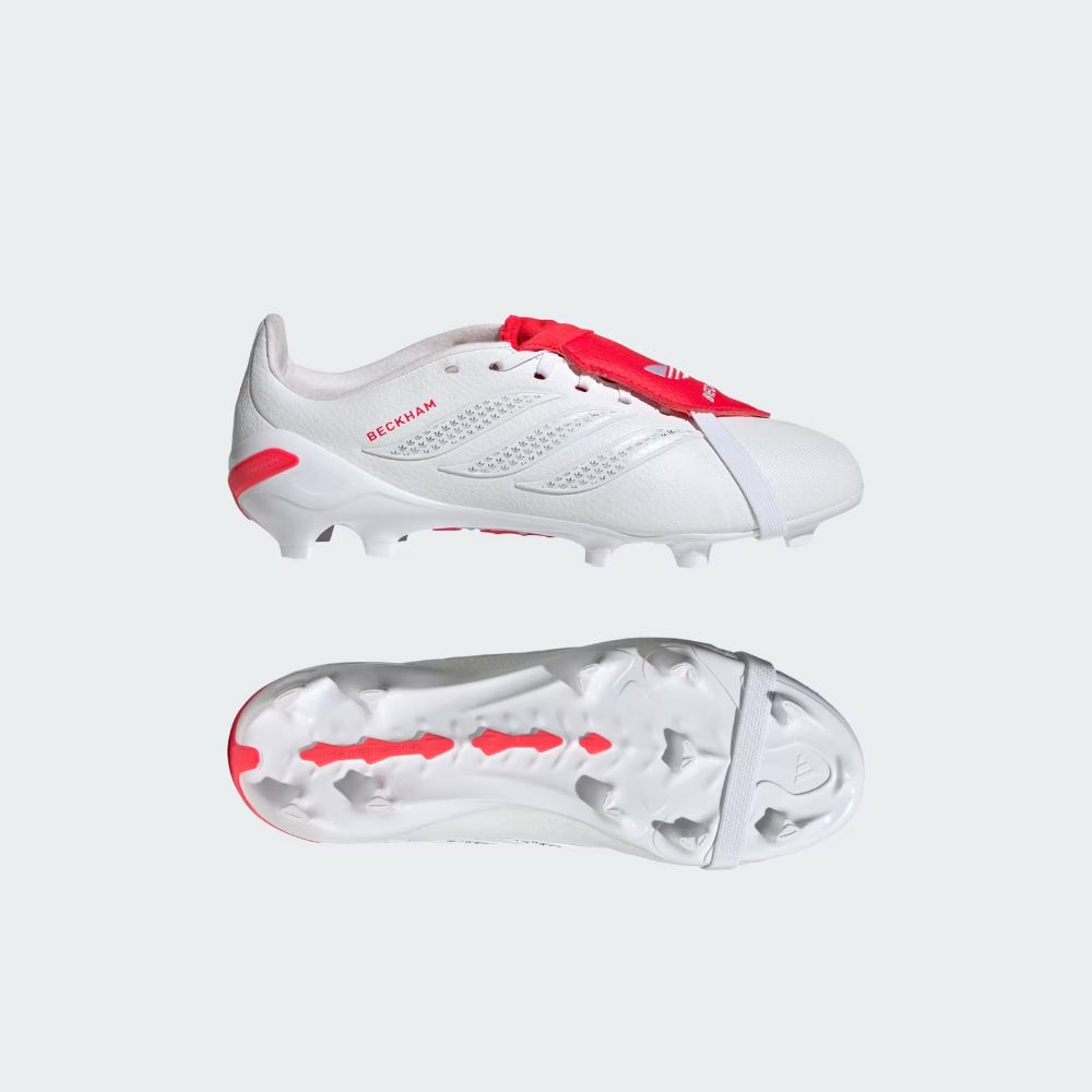 adidas Junior Predator "David Beckham" League Fold-Over Tongue Firm Ground Soccer Cleats