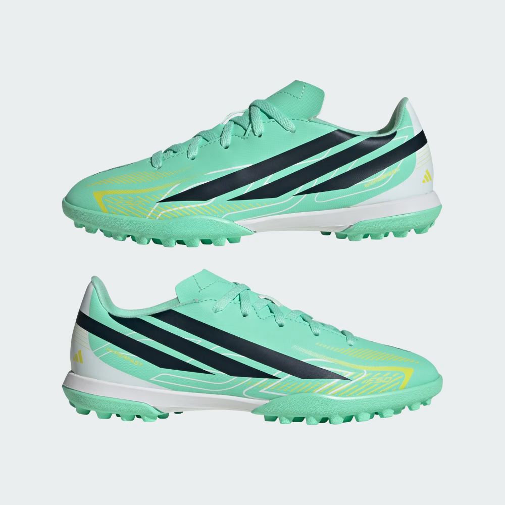 adidas Junior F50 Hyperfast Club Turf Soccer Shoes