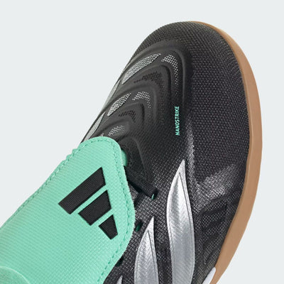 adidas Junior Predator League Fold-Over Tongue Indoor Soccer Shoes